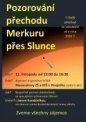 Autor: ZŠ Hnojník. - Pozorování přechodu Merkuru před Sluncem 11. listopadu 2019 v Hnojníku - pozvánka.