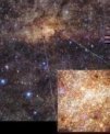 Autor: ESO/Nogueras-Lara et al. - Střed Galaxie, ve kterém se skrývá černá díra