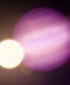Autor: NASA’s Goddard Space Flight Center - Umělecké ztvárnění potenciální exoplanety WD 1856+534b a její mnohem menší mateřské hvězdy