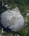 Autor: Juan R. Costa/NotiCel - Radioteleskop Arecibo po zřícení platformy s přístroji 1. 12. 2020
