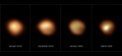 Autor: ESO/M. Montargès et al. - Snímky pořízené přístrojem SPHERE na dalekohledu ESO/VLT zachycují povrchové vrstvy rudého veleobra Betelgeuse během období výrazného snížení jasnosti na konci roku 2019 a začátku roku 2020. Snímek úplně vlevo byl pořízen v lednu 2019 a zachycuje hvězdu při běžné jasnosti, ostatní záběry z prosince 2019, ledna 2020 a března 2020 byly pořízeny v době, kdy jasnost hvězdy výrazně poklesla (tento pokles je dobře patrný především na jižní polokouli hvězdy). Jasnost Betelgeuse se vrátila k normálu v dubnu 2020.