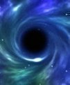 Autor: Sci-News.com - Umělecké ztvárnění situace, kdy rotující černá díra postupně polyká hvězdu