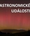Úvodní obrazovka pořadu Astronomické události
