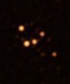 Autor: ESO/GRAVITY collaboration - Hvězdy v okolí Sgr A* v červnu 2021 (ESO/VLTI)