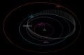 Autor: JPL Small-Body Database - Orbitální diagram zemského trojána 2020 XL5 v porovnání s vnitřními planetami Sluneční soustavy. Pozice k 6. 2. 2021.