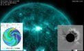 Autor: Solarham.net - Erupce třídy Mč a následná CME mířící i k Zemi