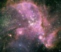 Mladé hvězdy v NGC 346