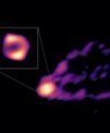 Autor: R.-S. Lu (SHAO), E. Ros (MPIfR), S. Dagnello (NRAO/AUI/NSF) - Stín a jet superhmotné černé díry v galaxii M87