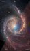 NGC 1566: Spirální Galaxy z Webba a Hubbla