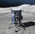 Autor: Smithsonian Institute - Umělecká představa landeru Nova-C na povrchu Měsíce