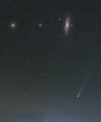Autor: Petr Horálek - Kometa Pons-Brooks za severního jara