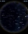 Autor: Stellarium/Martin Gembec - Mapa oblohy 27. března 2024 ve 20:00 SEČ