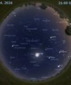 Autor: Stellarium/Martin Gembec - Mapa oblohy 17. dubna 2024 ve 21:00 SELČ