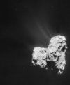 Autor: ESA - Kometa 67P z navigační kamery Rosetty 26. února 2015