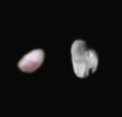 Autor: NASA/JHUAPL/SWRI - Měsíce Pluta s názvy Nix a Hydra ze sondy New Horizons