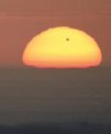 Autor: Martin Gembec - Přechod Venuše 2012 přes vycházející Slunce