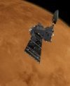 Autor: ESA - Animace letu sondy TGO nad Marsem
