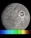 Autor: ESO/L.Calçada/NASA/JPL-Caltech/UCLA/MPS/DLR/IDA/Steve Albers - Spektrální změny na povrchu trpasličí planety Ceres