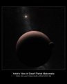 Autor: NASA, ESA, and A. Parker (Southwest Research Institute) - Kresba trpasličí planety Makemake a jejího měsíce