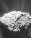 Autor: ESA/Rosetta/NAVCAM - Pohled na kometu 67P/Churyumov-Gerasimenko