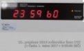 Autor: Ústav fotoniky a elektroniky AV ČR, v.v.i.. - Přestupná sekunda viditelná na displeji automaticky řízených hodin.