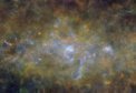 Autor: ESA/Herschel/PACS, SPIRE/Hi-GAL Project - Oblast intenzivní tvorby hvězd s názvem Westerhout 43