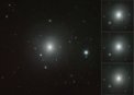 Autor: ESO/N.R. Tanvir, A.J. Levan and the VIN-ROUGE collaboration - Mozajka zobrazuje sérii snímků zachyujících zjasňování a následný pokles jasnosti kilonovy v galaxii NGC 4993 v průběhu několika týdnů po explozi, ke které došlo 17. srpna 2017. Ze snímků je rovněž patrná změna barvy záření. Snímky pořídil dalekohled VISTA pracující na observatoři Paranal v Chile.