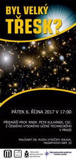 prof. Petr Kulhánek: Byl velký třesk? Autor: Jihlavská astronomická společnost