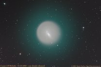 Kometa 17P/Holmes z 31.10.2007. Autor: Martin Myslivec