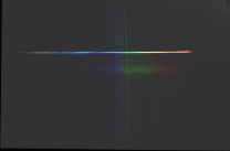 Spektrum komety 17P/Holmes. Autor: Jaroslav Jašek