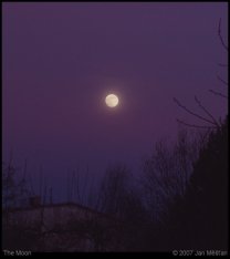 Měsíc. Autor: Jan Měšťan