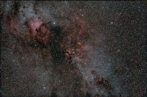 Okolí hvězdy Deneb v Labuti. Autor: Petr Brejtr