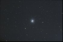 Hvězdokupa M13 V Herkulovi. Autor: Petr Brejtr