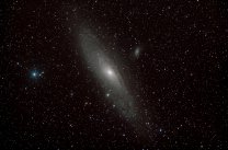 Galaxie M31 v Andromedě. Autor: Petr Brejtr