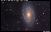 Galaxie M81 Autor: Pavel Pech