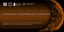Plakátek k akci při zatmění Slunce 20. března 2015 Autor: JIAST