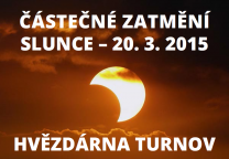 zatmění Slunce na Hvězdárně Turnov