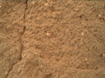 Detail pískovce v kameni nazvaném Big Arm v lokalitě Marias Pass Autor: NASA/JPL-Caltech/MSSS