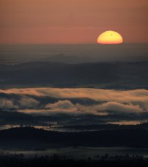 Východ Slunce s Venuší 6. 6. 2012 Autor: Martin Gembec