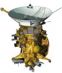 Sonda Cassini s modulem Huygens (v zadní části) Autor: CNES