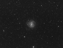 M83 v souhvězdí Hydry se z ČR obtížně pozoruje i fotografuje Autor: Pavel Vabroušek