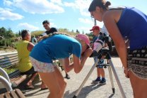 Pozorování Slunce v ZOO Jihlava Autor: Jihlavská astronomická společnost