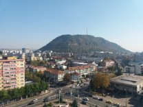 Pohled na Piatra Neamt z hotelu Autor: Jan Kožuško