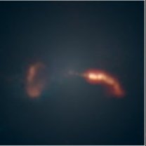 Eliptická galaxie M87 v infračerveném oboru v podání Spitzerova dalekohledu Autor: NASA/JPL-Caltech/IPAC/Event Horizon Telescope Collaboration