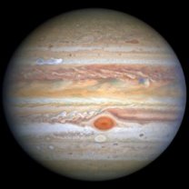 Snímek planety Jupiter pořídil HST dne 25. 8. 2020 v době, kdy byla planeta vzdálena od Země 653 milióny kilometrů Autor: NASA/ESA/A. Simon, NASA’s Goddard Space Flight Center/M.H. Wong, University of California, Berkeley/