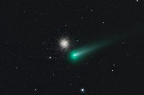 Kometa Leonard a M3 Autor: David Boura