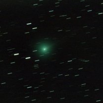 Snímek komety 62P/Tsuchinshan. Autor: Miroslav Lošťák