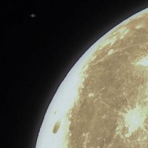 Zákryt Saturna Mesiacom 21. 8. 2024 Autor: Tadeáš Valent