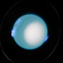 Polární záře na Uranu Autor: ESA/Hubble, NASA, L. Lamy, L. Sromovsky Polární záře na Uranu Autor: ESA/Hubble, NASA, L. Lamy, L. Sromovsky