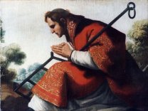 Svatý Vavřinec Autor: Francisco de Zurbarán